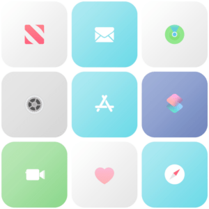 pastel aesthetic icons