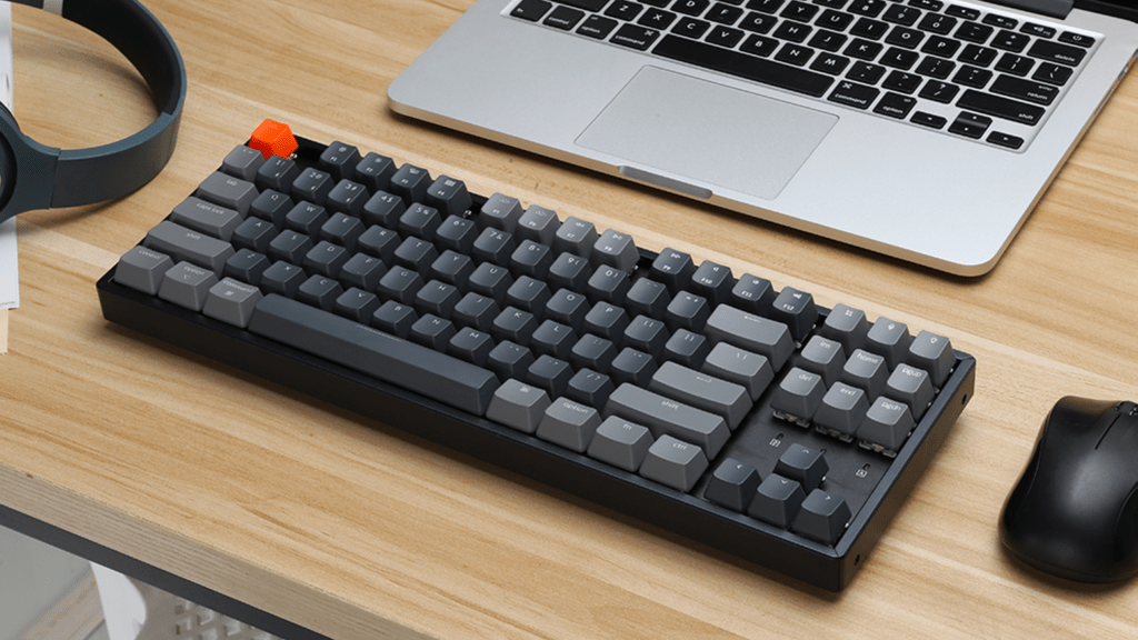 keychron k8 with rgb: wireless tkl mechanical keyboard for under $100
