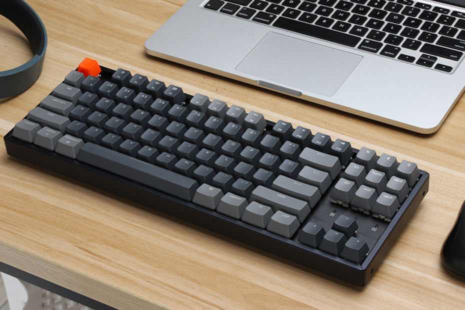 keychron k8 with rgb: wireless tkl mechanical keyboard for under $100
