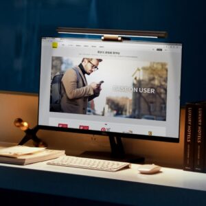 the computer screenlight