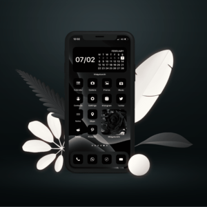 Black Minimal Icon Pack