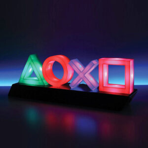 playstation icons buttons led sign