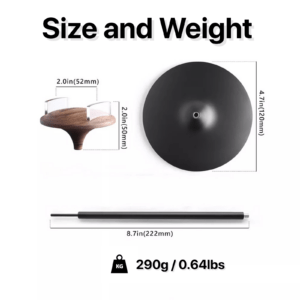 Walnut Headphone Stand