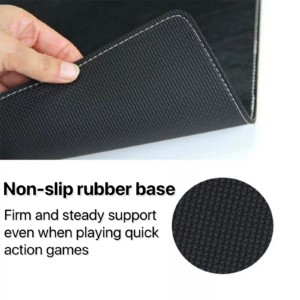 vegan leather mouse pad