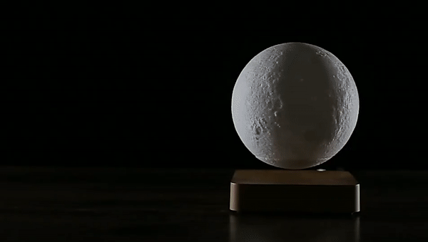 levitating moon lamp