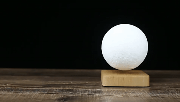 levitating moon lamp