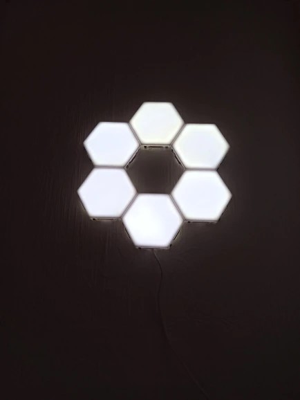 hexagon rgb light