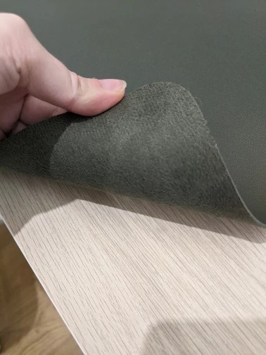 vegan leather desk mat