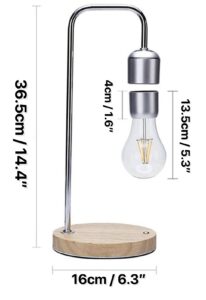Floating Light Bulb with Wireless Charger