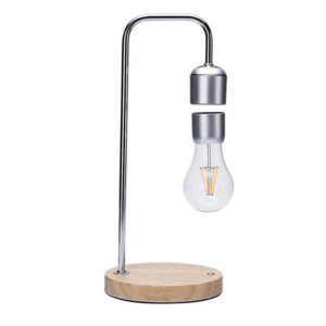 Floating Light Bulb with Wireless Charger
