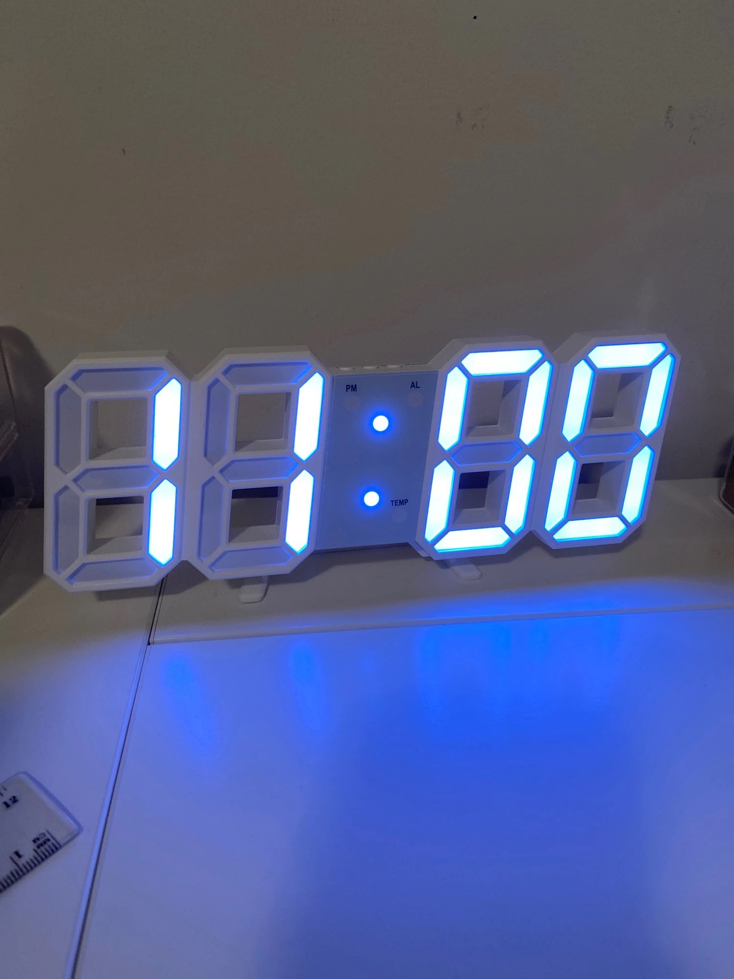 led digital number clock