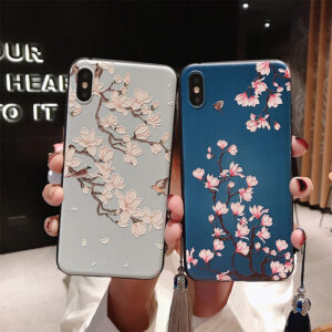 cherry blossom tree iphone case