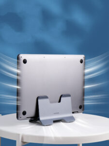 adjustable vertical laptop stand