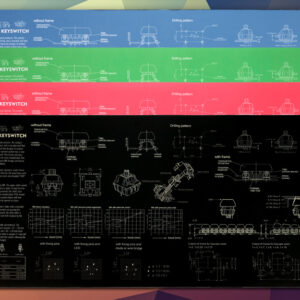Mechanical Switch Desk Mat