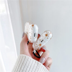Clear AirPod Case with Stars