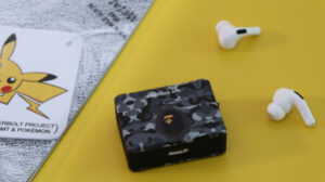 Blue Bape AirPod Case