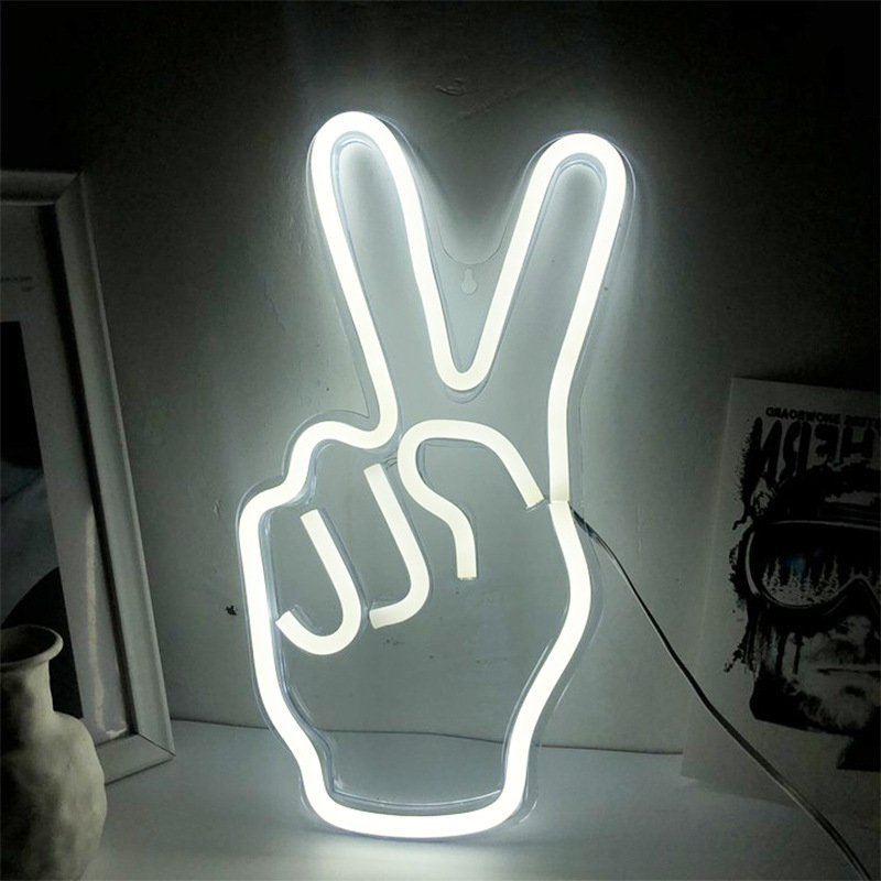 Peace Sign Neon Light - Setupedia Store