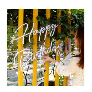 Neon Sign Happy Birthday