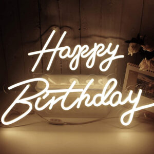 Neon Sign Happy Birthday