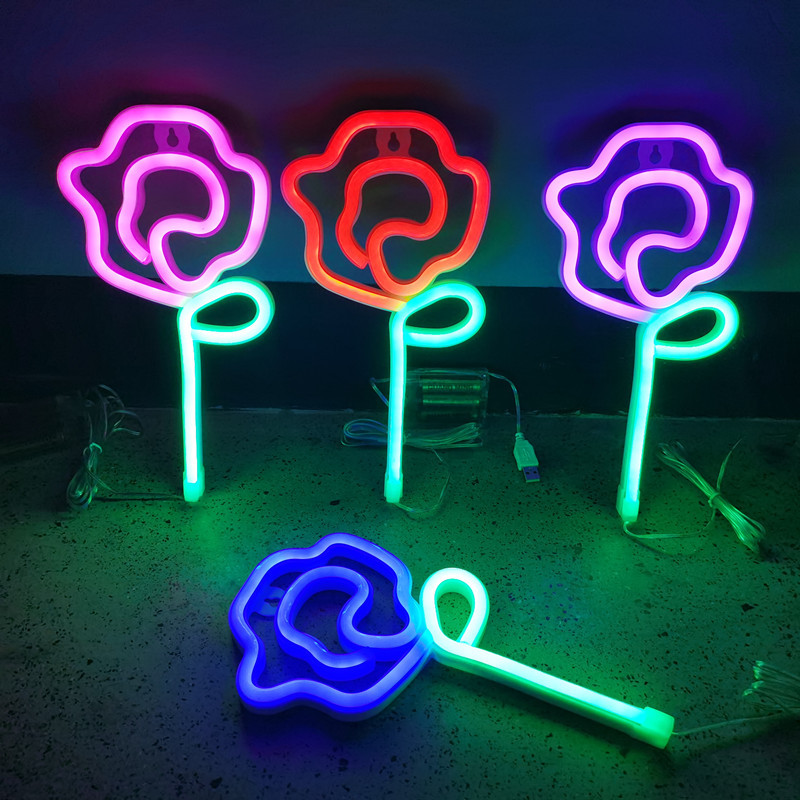 Rose Neon Sign