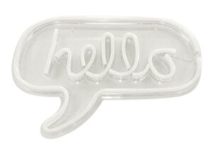 Hello Neon Sign