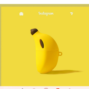 banana airpod case