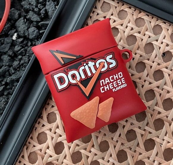for Airpods 2 1_cute-3-d-delicious-snacks-nacho-cheese-po_variants-1 dorito airpod case