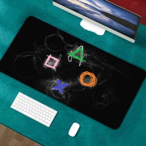 Playstation Icons Desk Mat