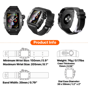 richard mille apple watch case