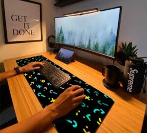 gmk milkshake desk mat