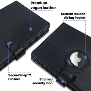 Passport Holder with AirTag