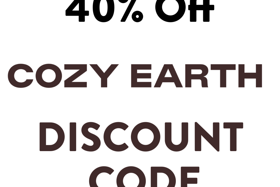 cozy earth discount code