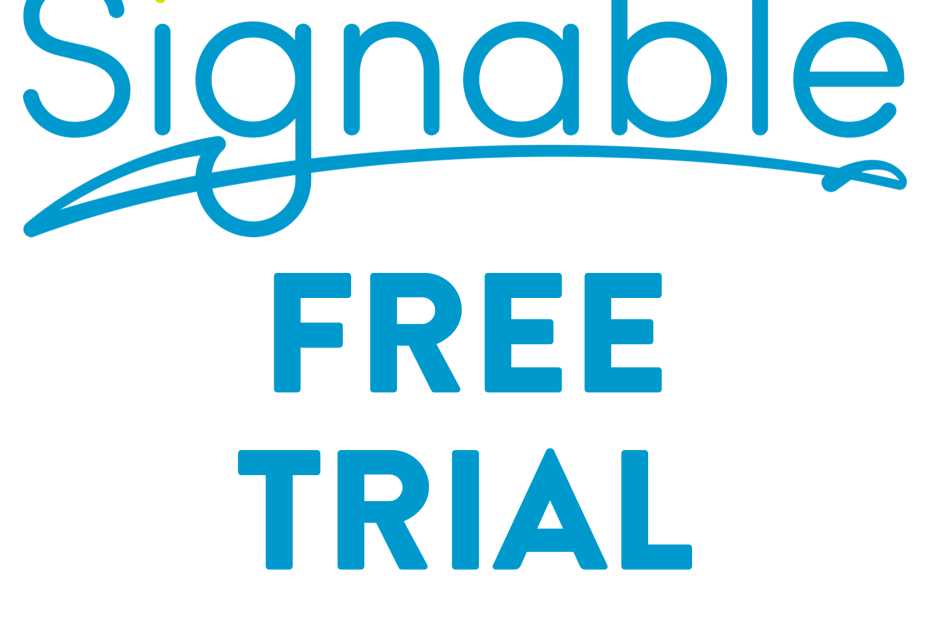 signable free trial