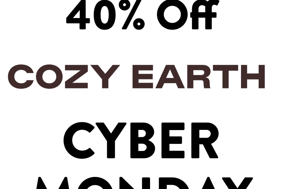 cozy earth cyber monday