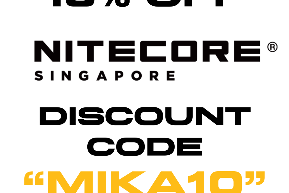 nitecore singapore discount code
