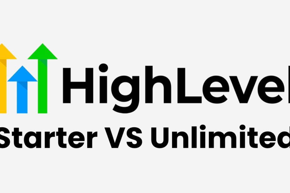 ghl starter vs unlimited