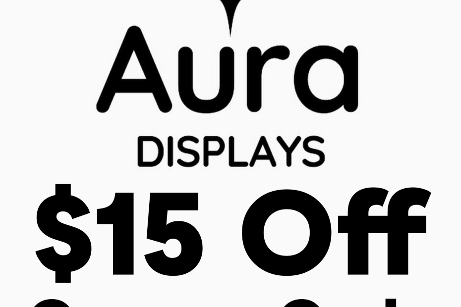 aura displays coupon code