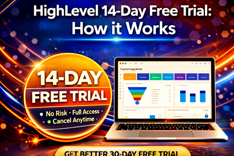 highlevel 14-day free trial how it works
