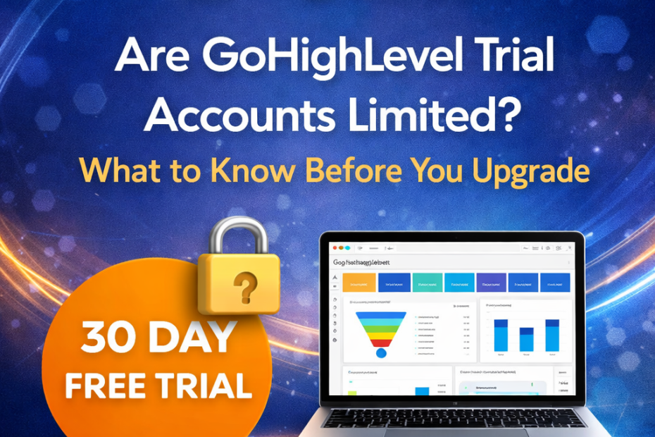 Are GoHighLevel Trial Accounts Limited ?