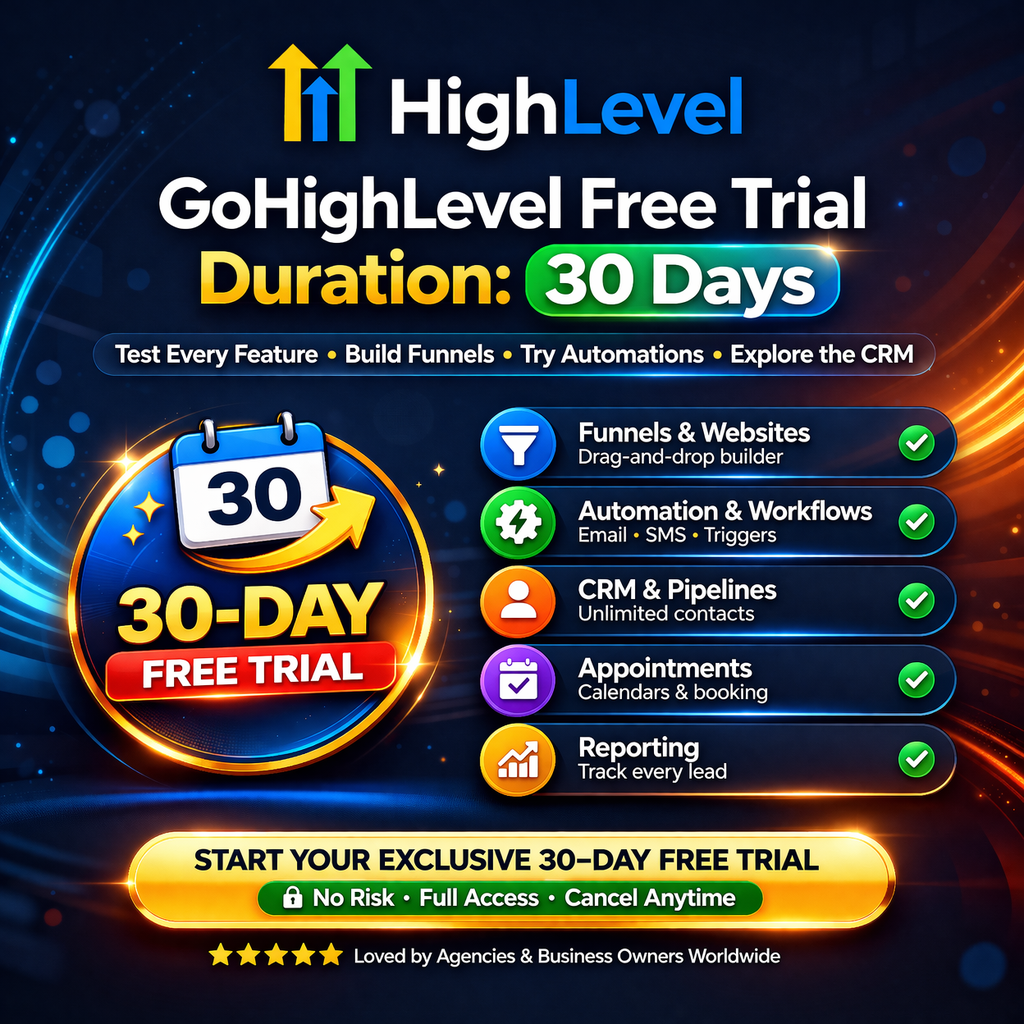 gohighlevel free trial duration