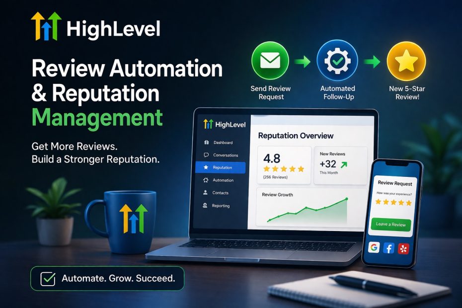gohighlevel review automation and reputation