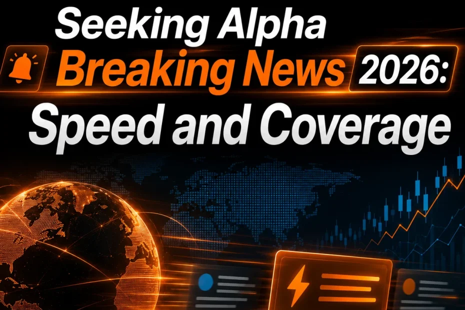 Seeking Alpha breaking news 2026 — speed and coverage compared to Bloomberg and Benzinga