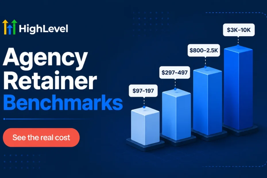 GoHighLevel Agency Pricing: Average Monthly Retainer Benchmarks