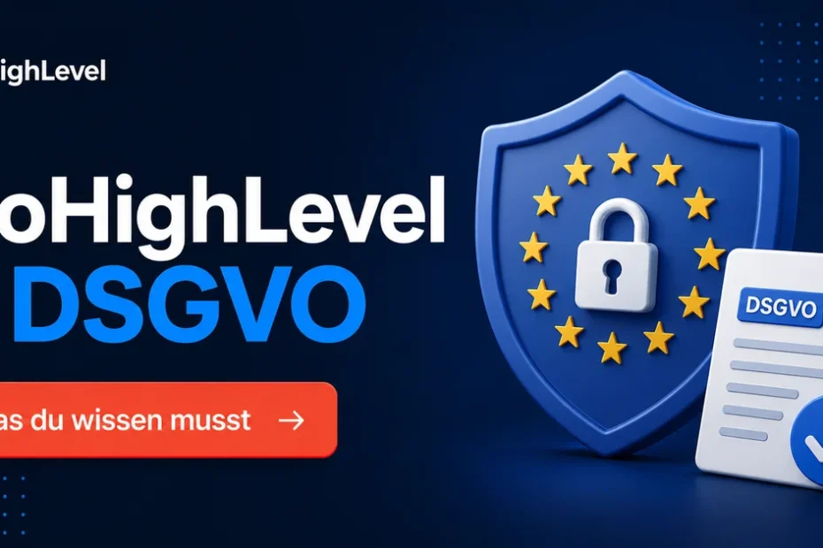 GoHighLevel und DSGVO: Was du als Agentur wissen musst